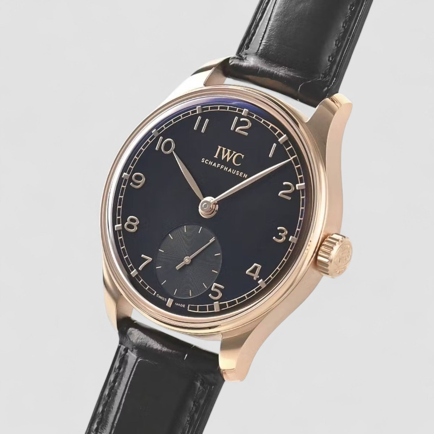 Portugieser Automatic 18K Rose Gold Black Dial 2024