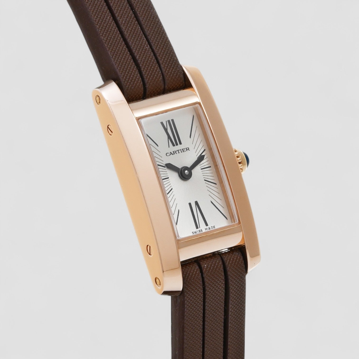 Tank 18ct Gold Quartz Women's Watch