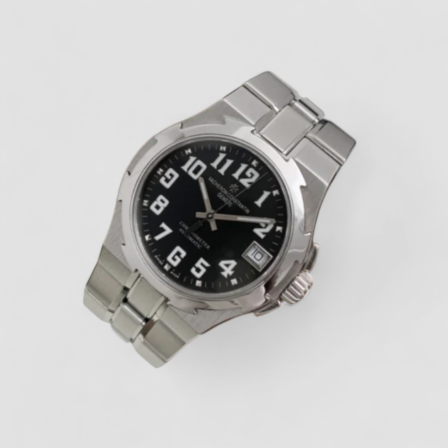 Overseas Automatic Black Dial Men's Watch