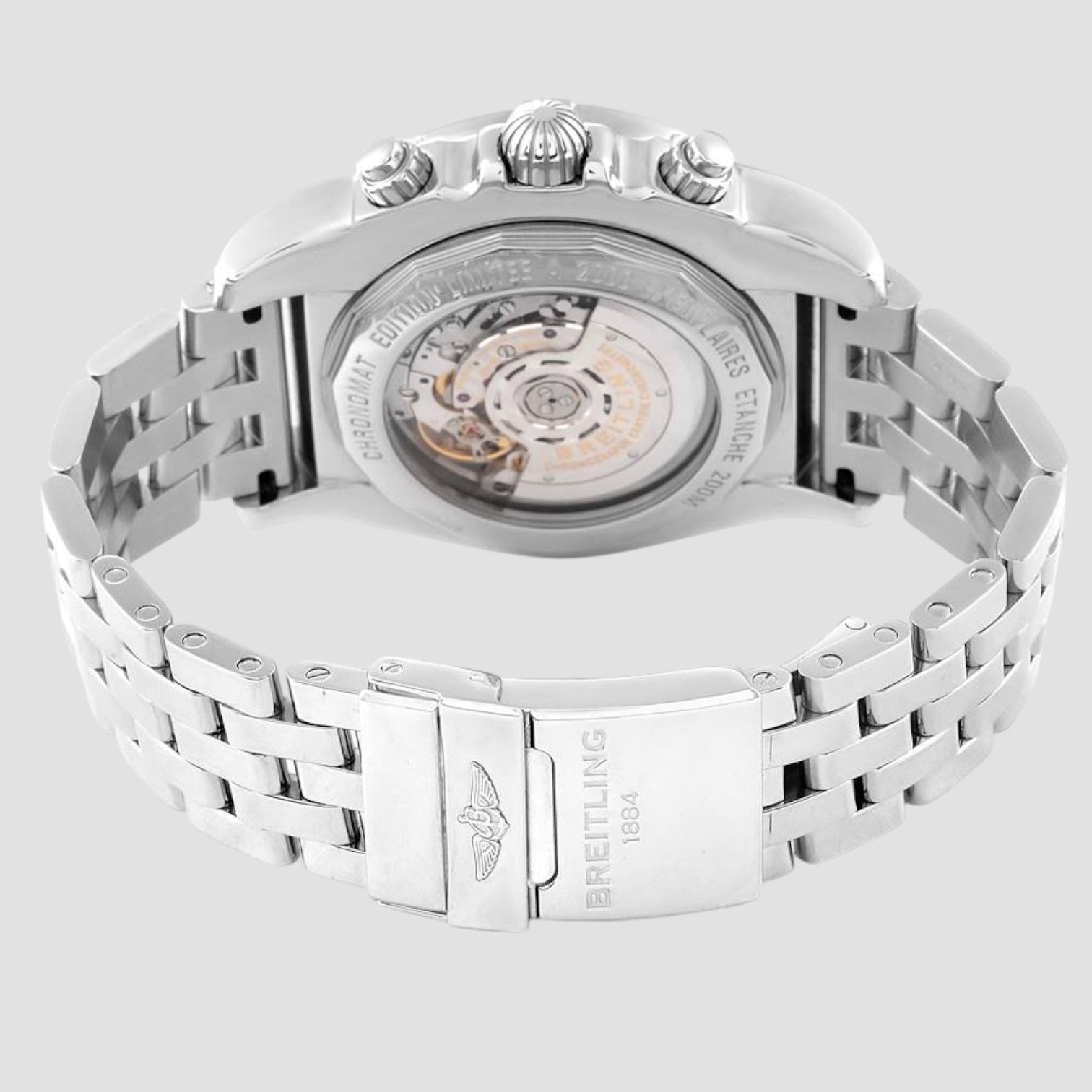 Chronomat GMT Black Dial Limited Edition Mens Watch