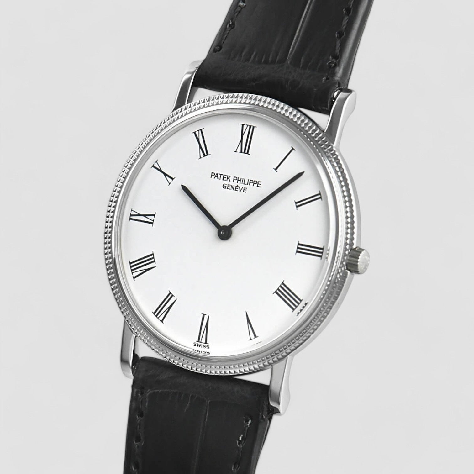 Calatrava Manual Wind 18K White Gold