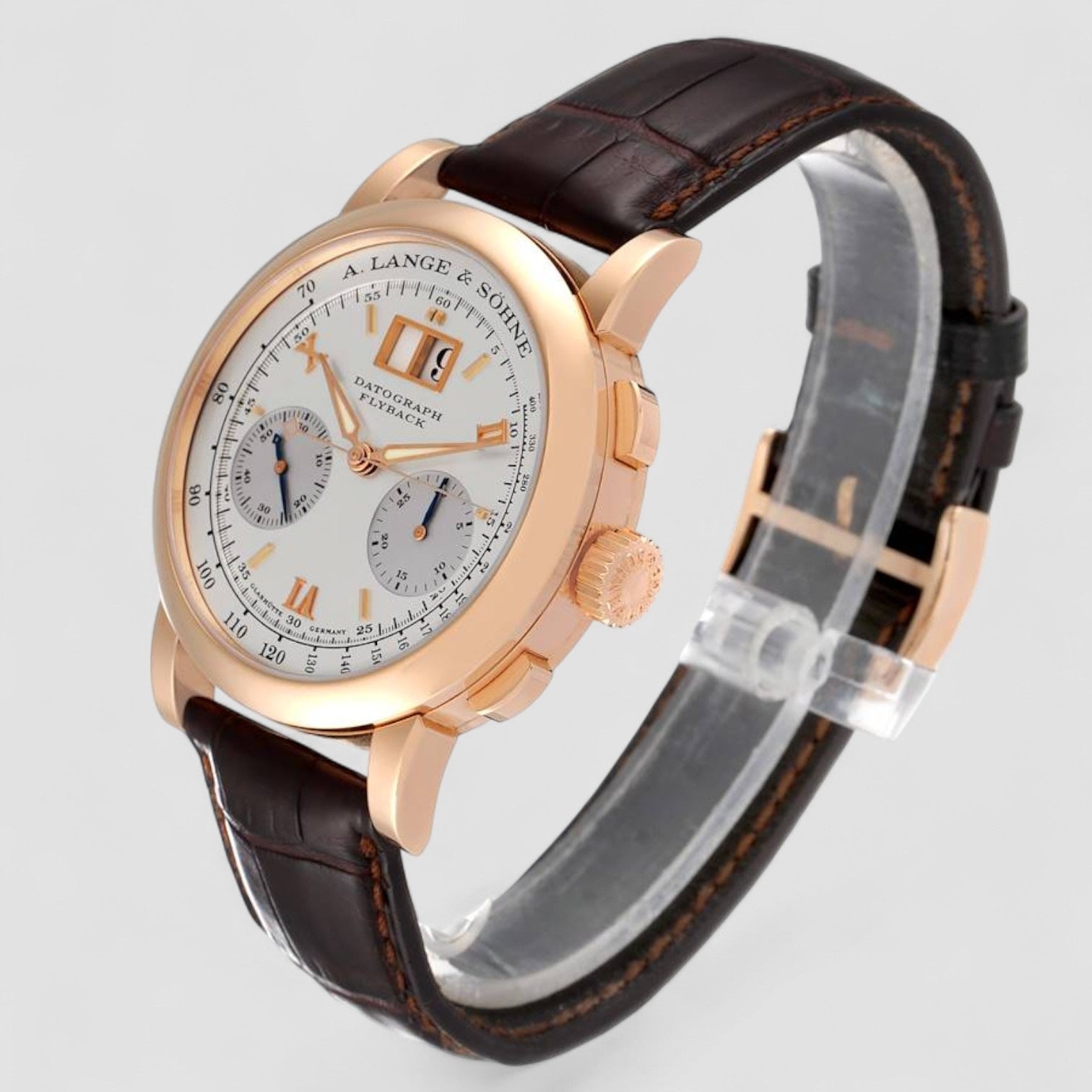 Datograph Flyback 18K Rose Gold Silver Dial