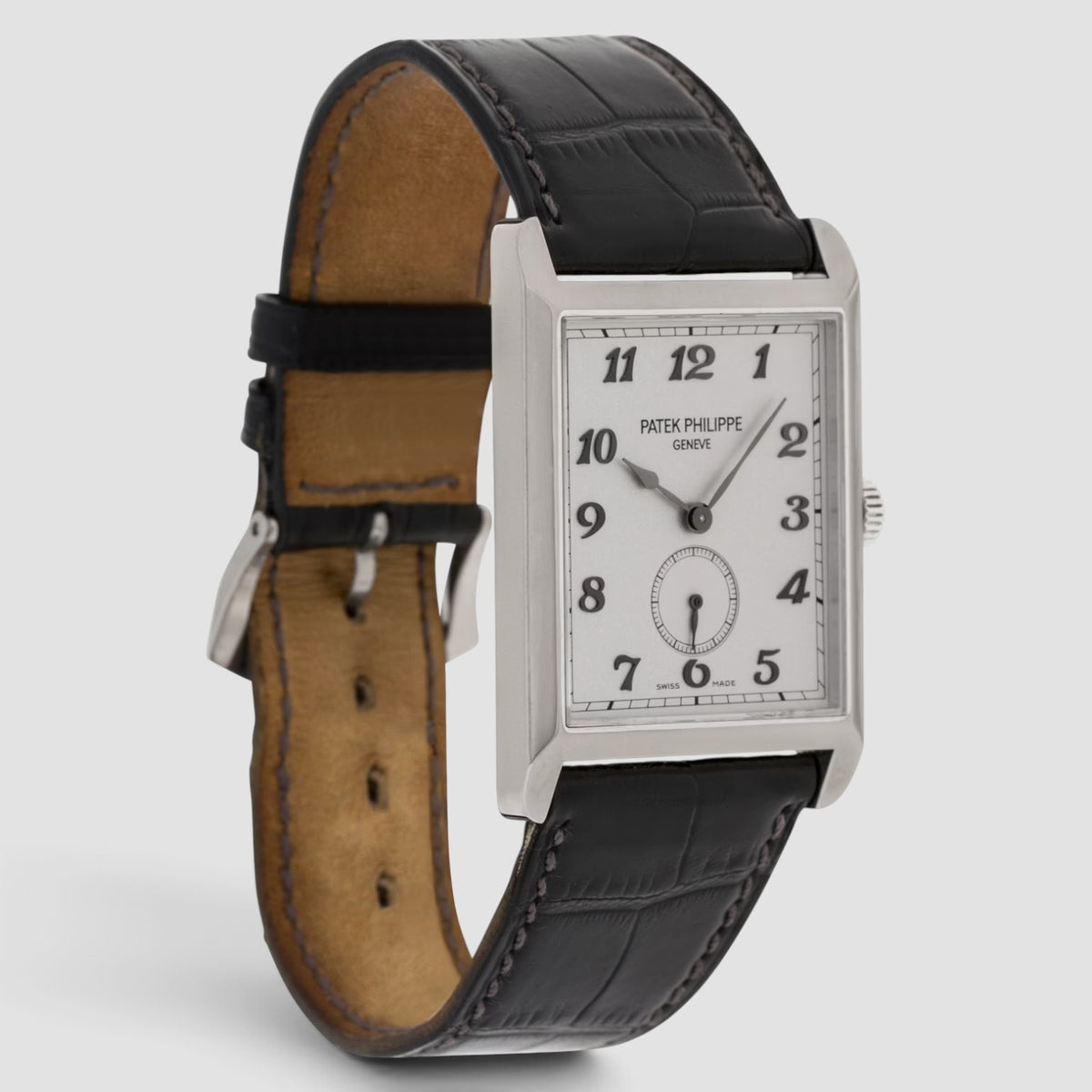 Gondolo 18K White Gold Silver Dial