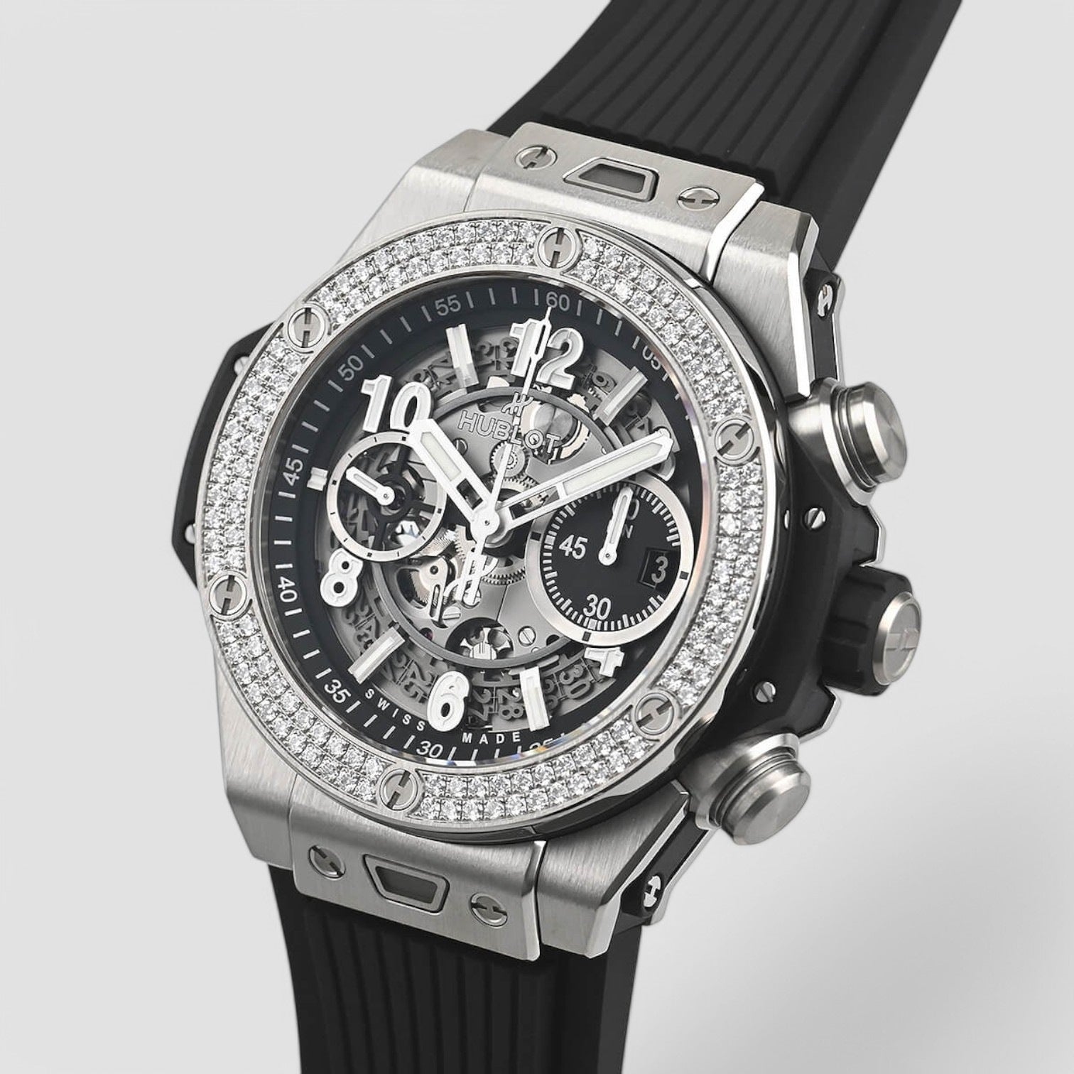 Big Bang Unico Titanium Diamonds 44mm