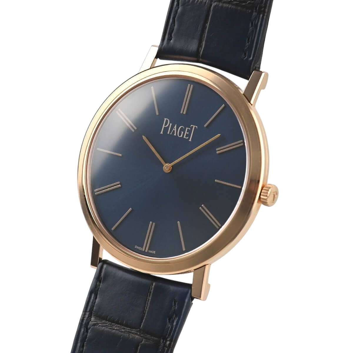 Altiplano 38mm Hand-Wound Blue & Pink Gold
