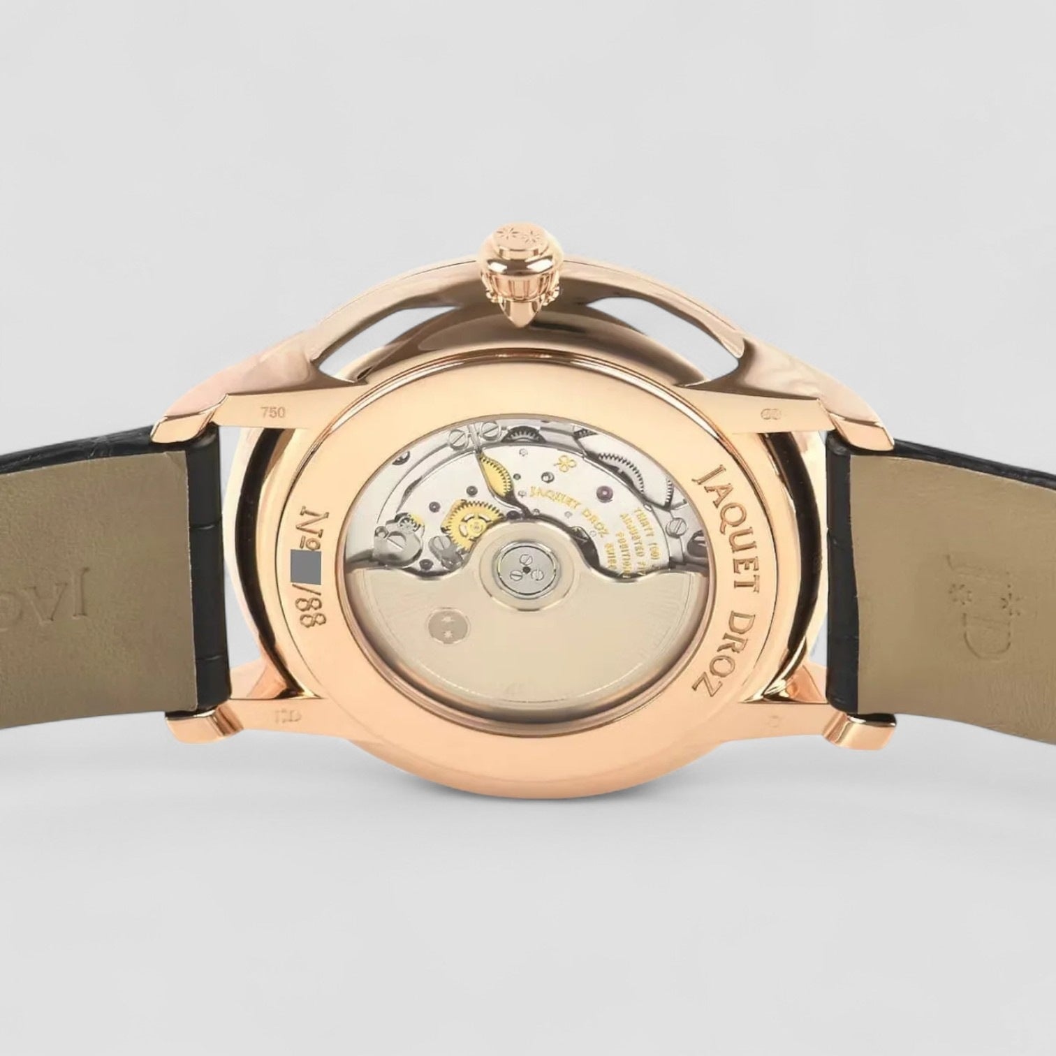 Grande Seconde Artistic Rose-Gold Elegance