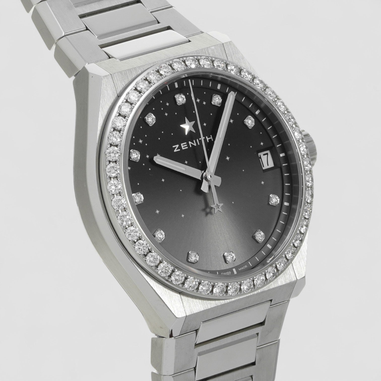 Defy Midnight Automatic 36mm Ladies Watch