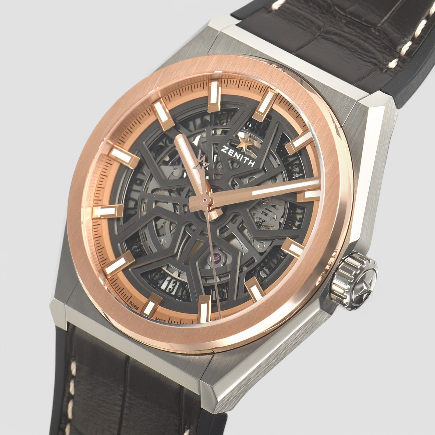 Defy Classic Automatic Skeleton Dial Men's Watch