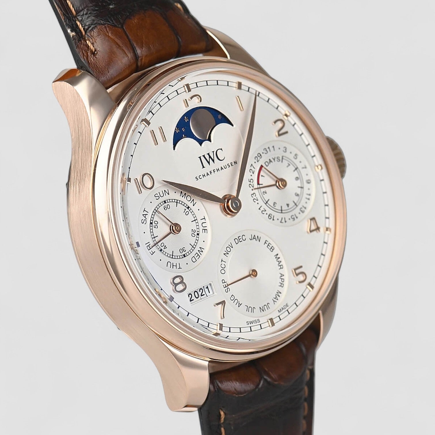Portuguese Perpetual Calendar 18K Rose Gold
