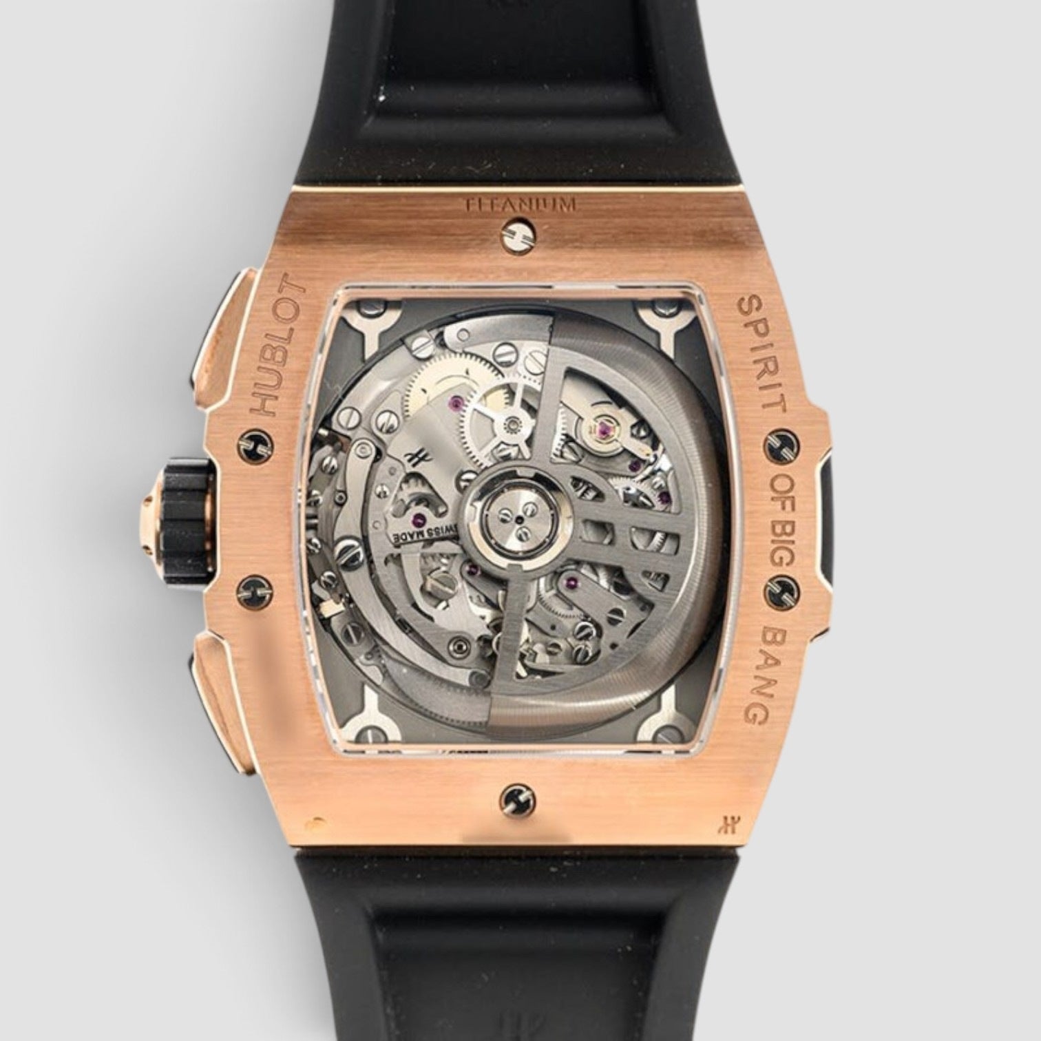 Spirit of Big Bang King Gold 42mm Skeletonized Chronograph