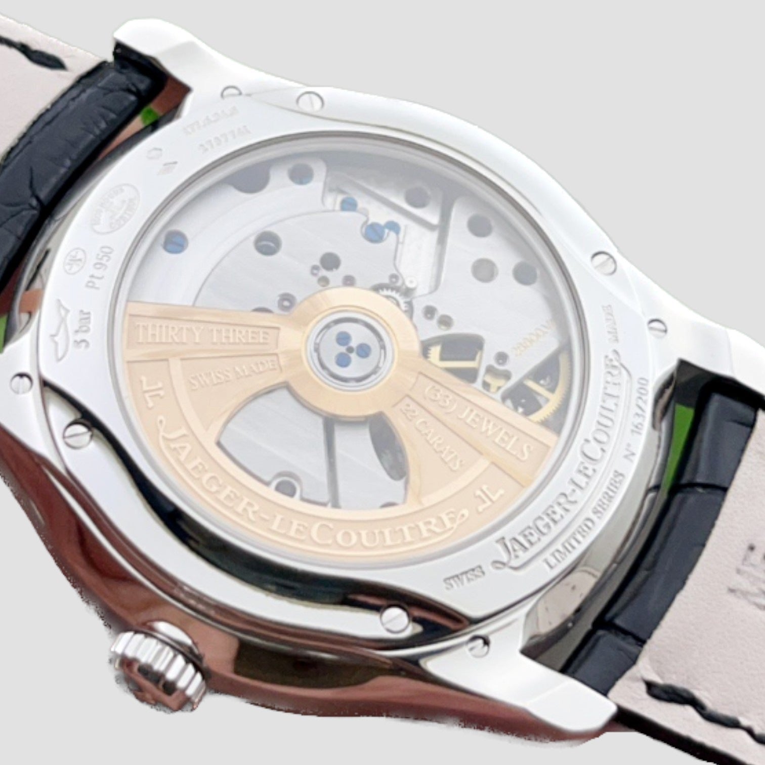 Master Grande Tradition Tourbillon Platinum Grey Dial