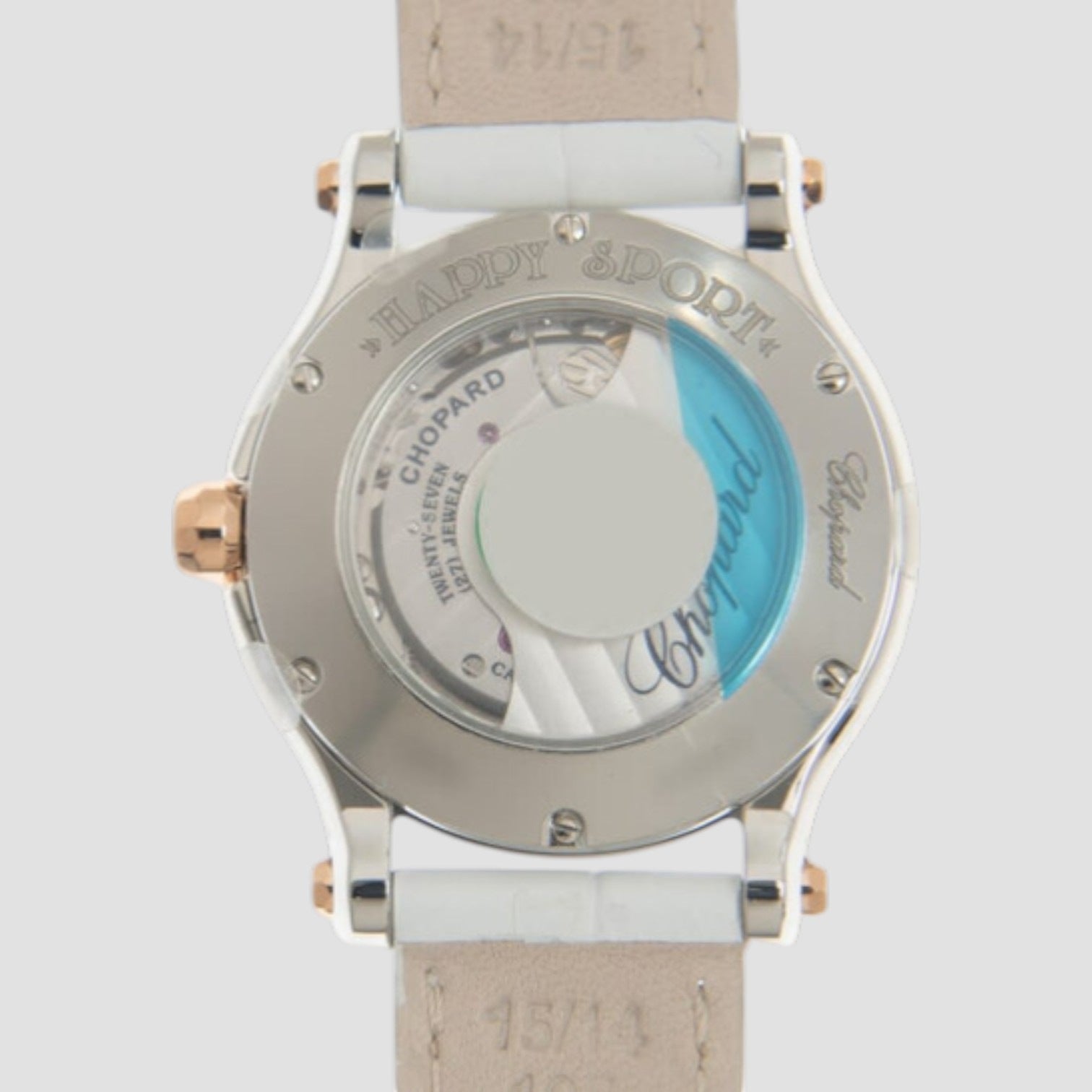 Happy Sport Automatic Silver Dial Ladies Watch