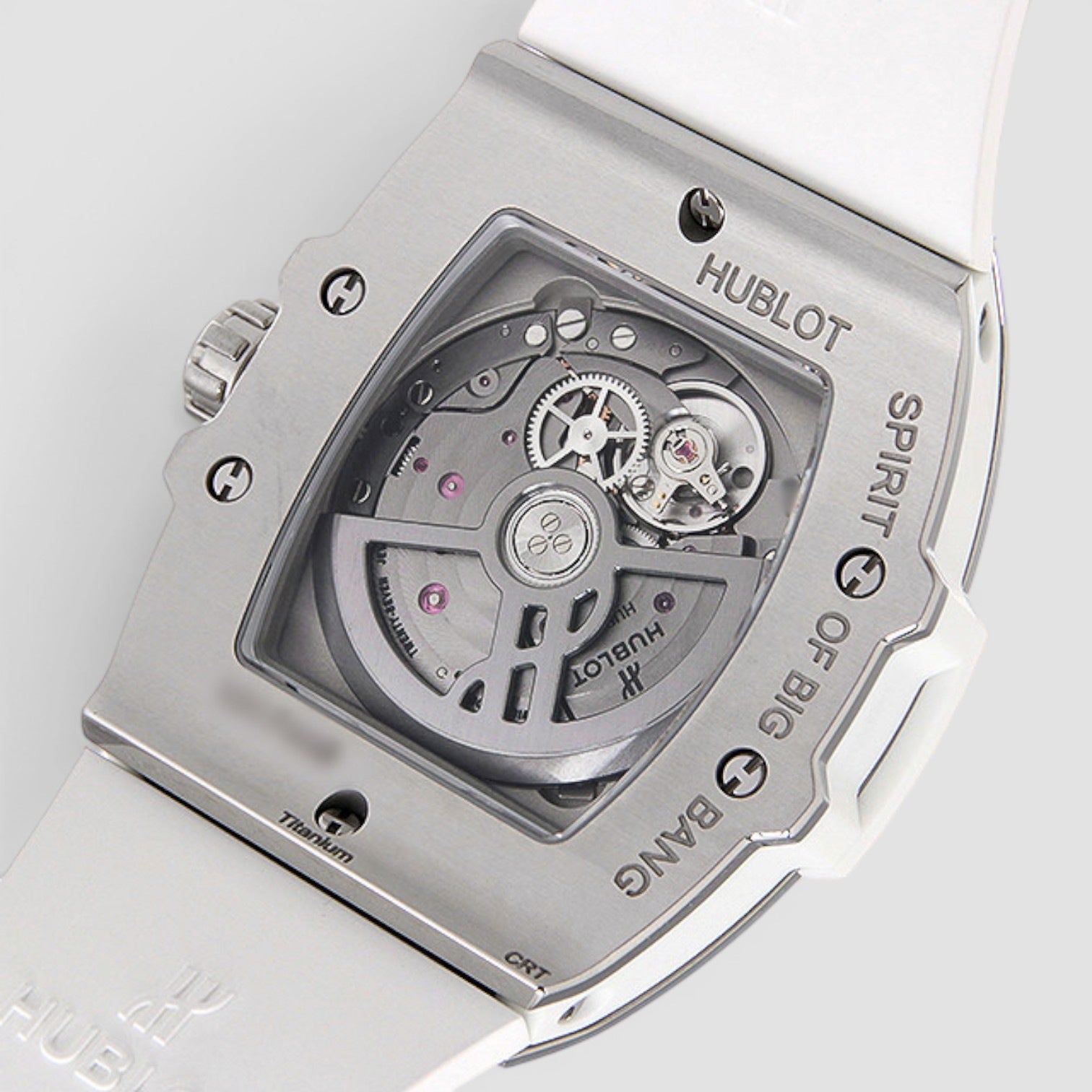 Spirit of Big Bang Diamonds White 39mm Titanium Diamond Bezel