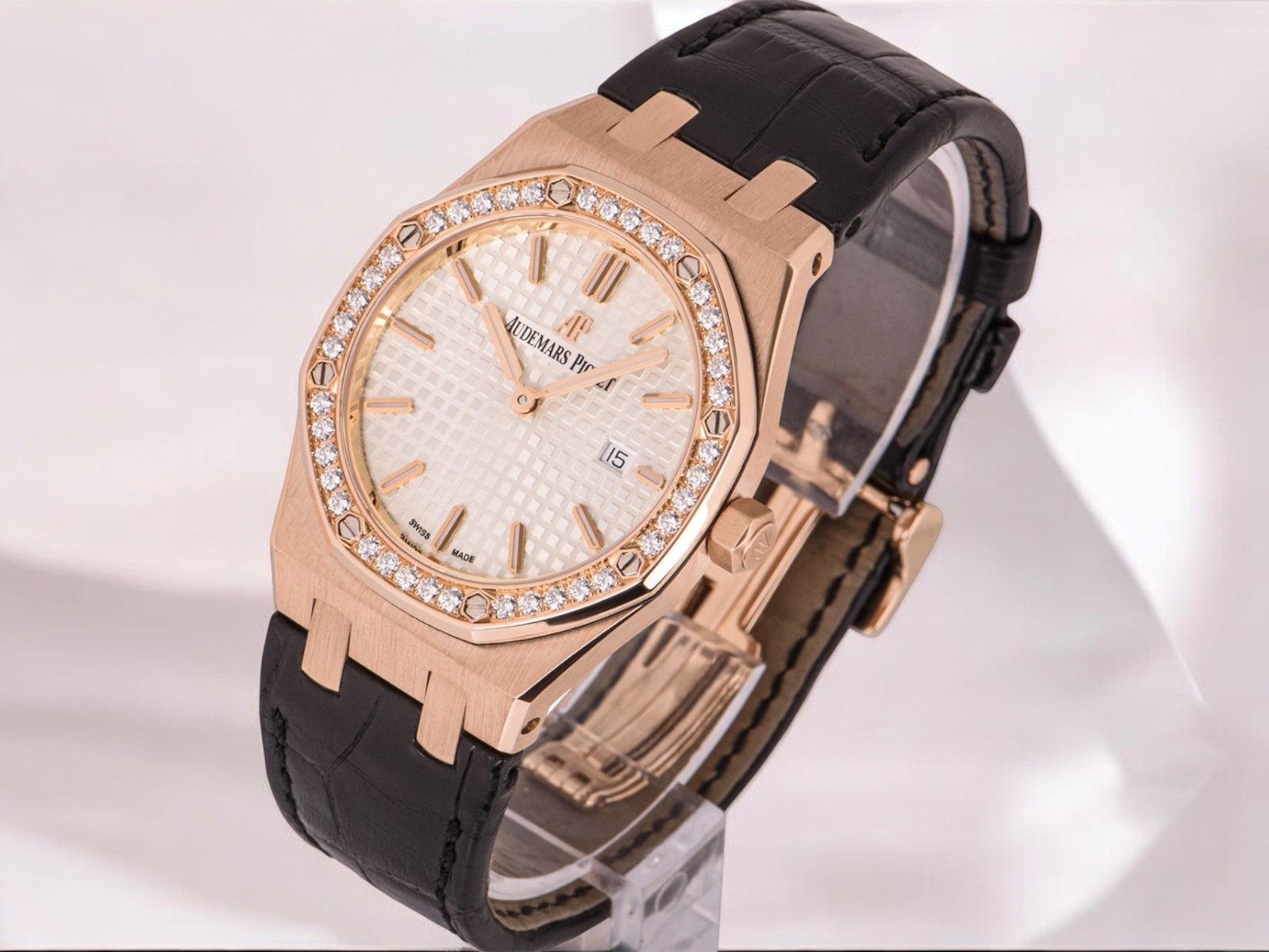Royal Oak Ladies Quartz Rose Gold 33mm