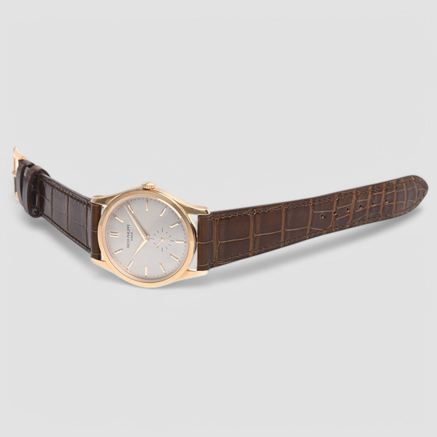 Calatrava 18K Rose Gold Manual Wind