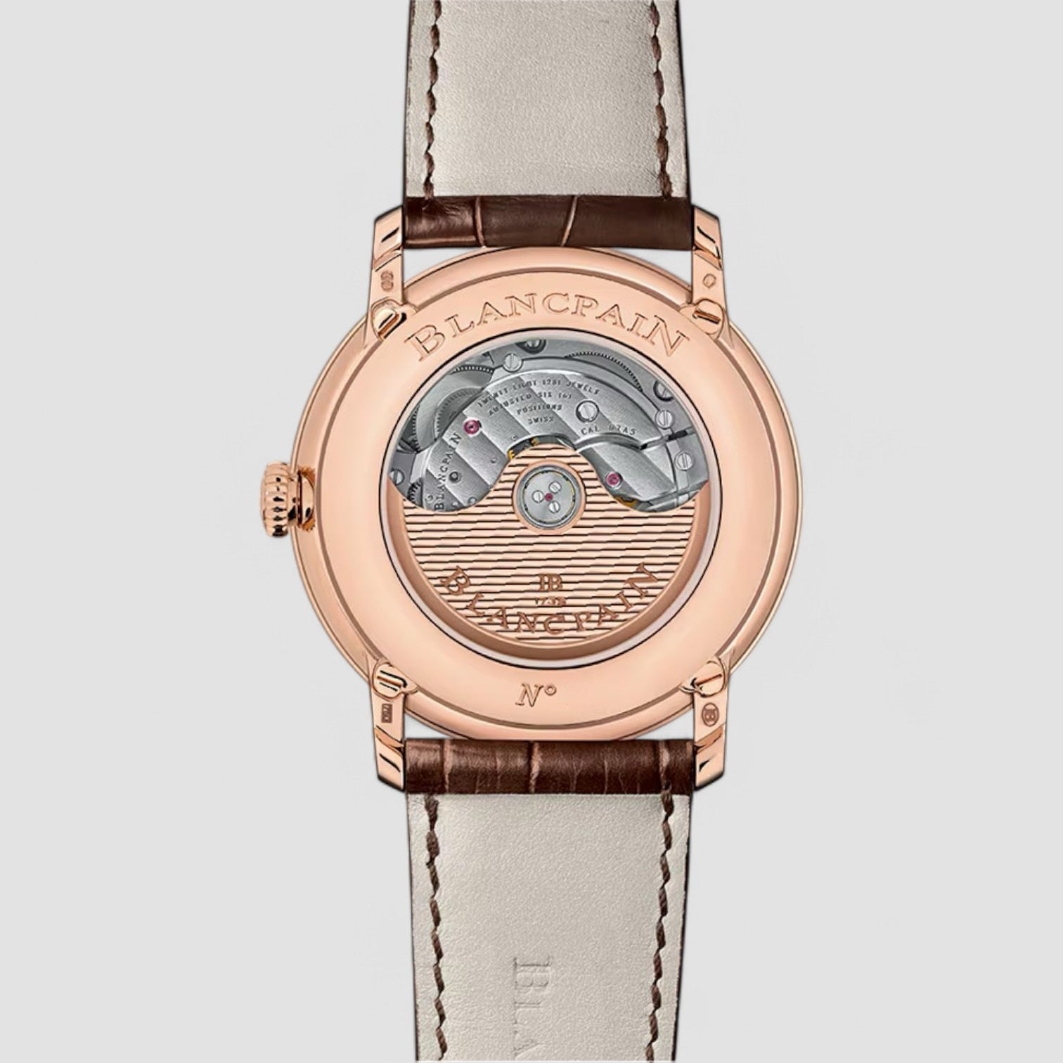 Villeret Moonphase Complete Calendar GMT 18K Rose Gold