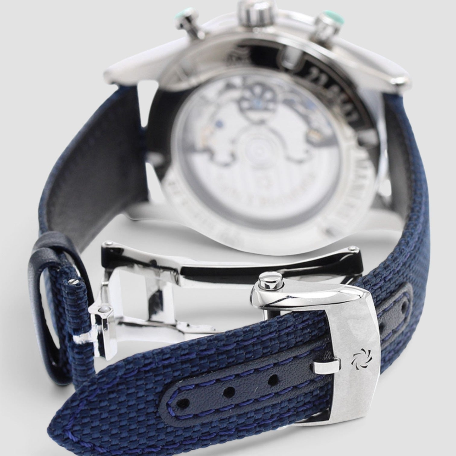 Manero Flyback Chronograph 43mm Blue Dial