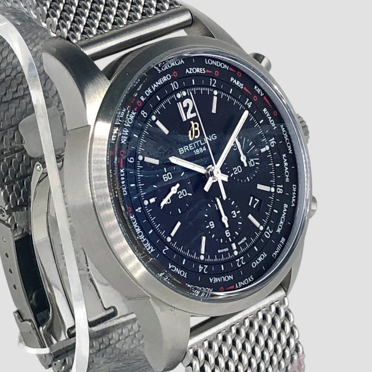 Transocean Unitime Pilot Men's Luxury Watch