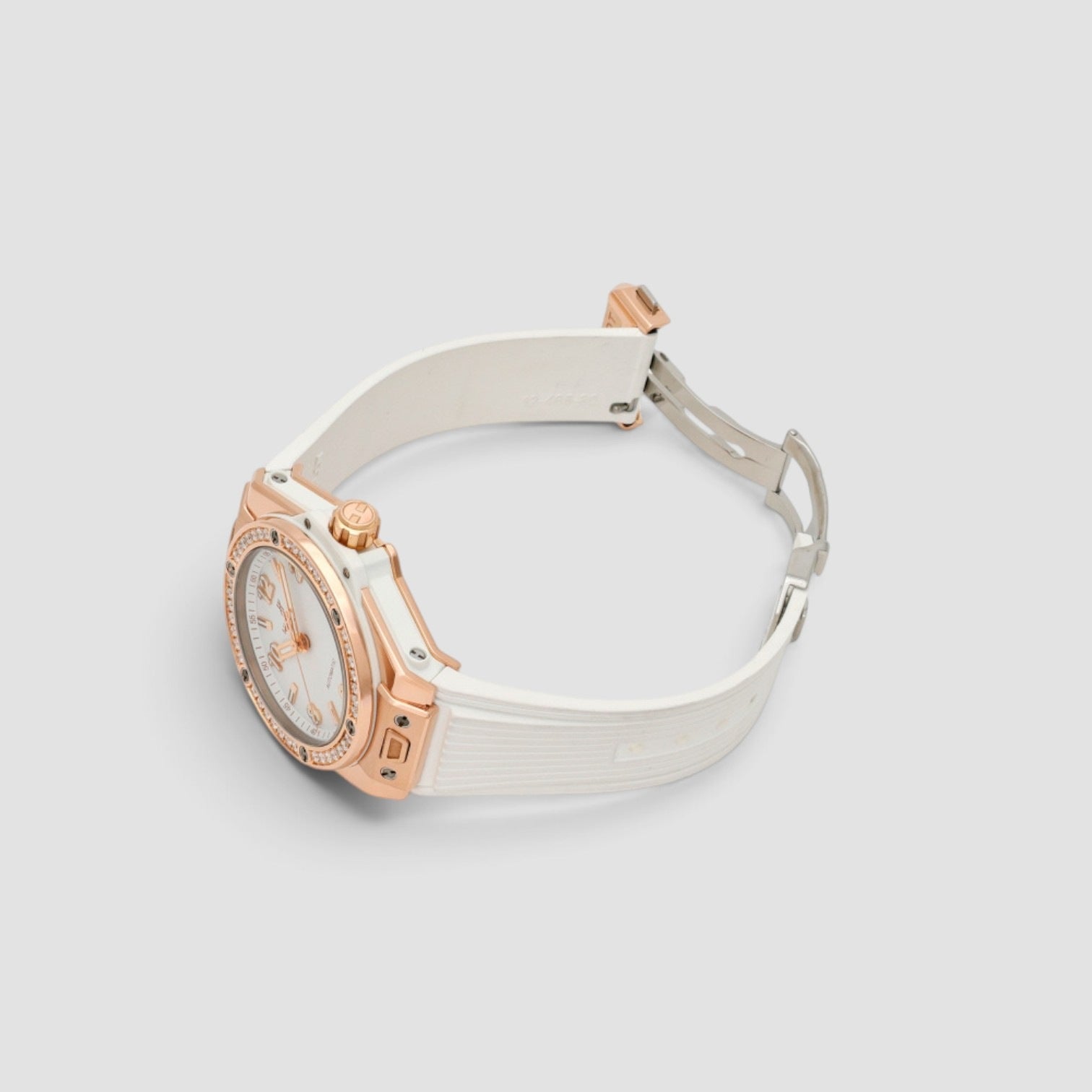 Big Bang One Click King Gold White Diamonds 39mm