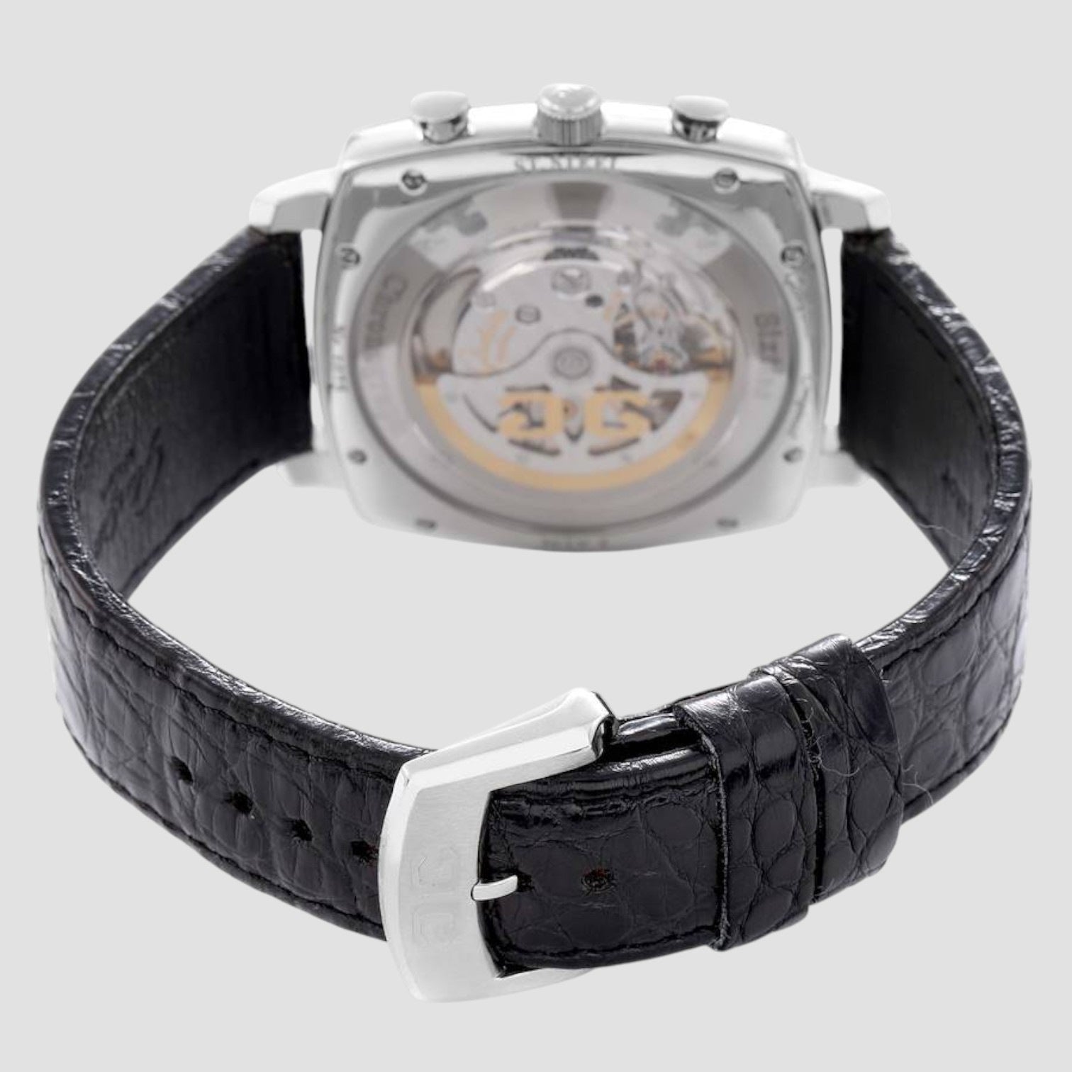 Sixties Senator Chronograph Steel Mens Watch
