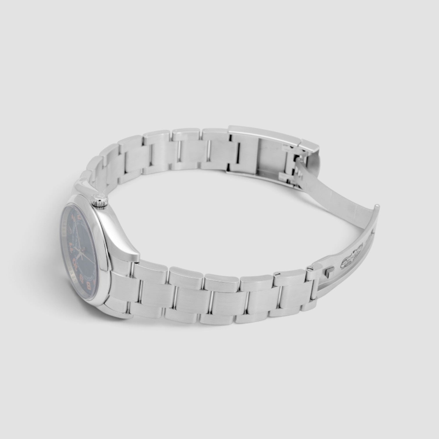 Oyster Perpetual / Air-King 34mm Blue Arabic Dial