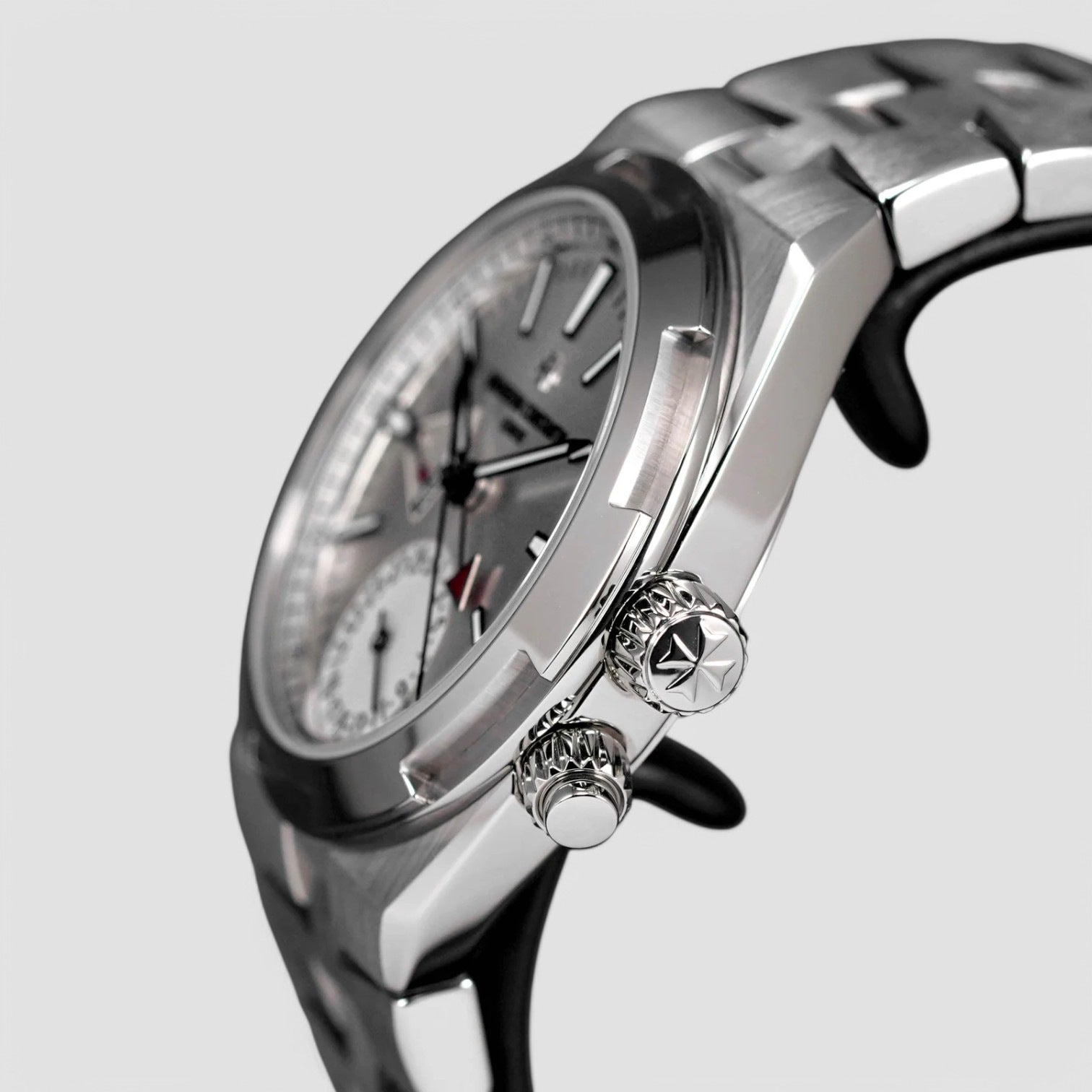Overseas Dual Time SS Silver Dial FULL SET 2024