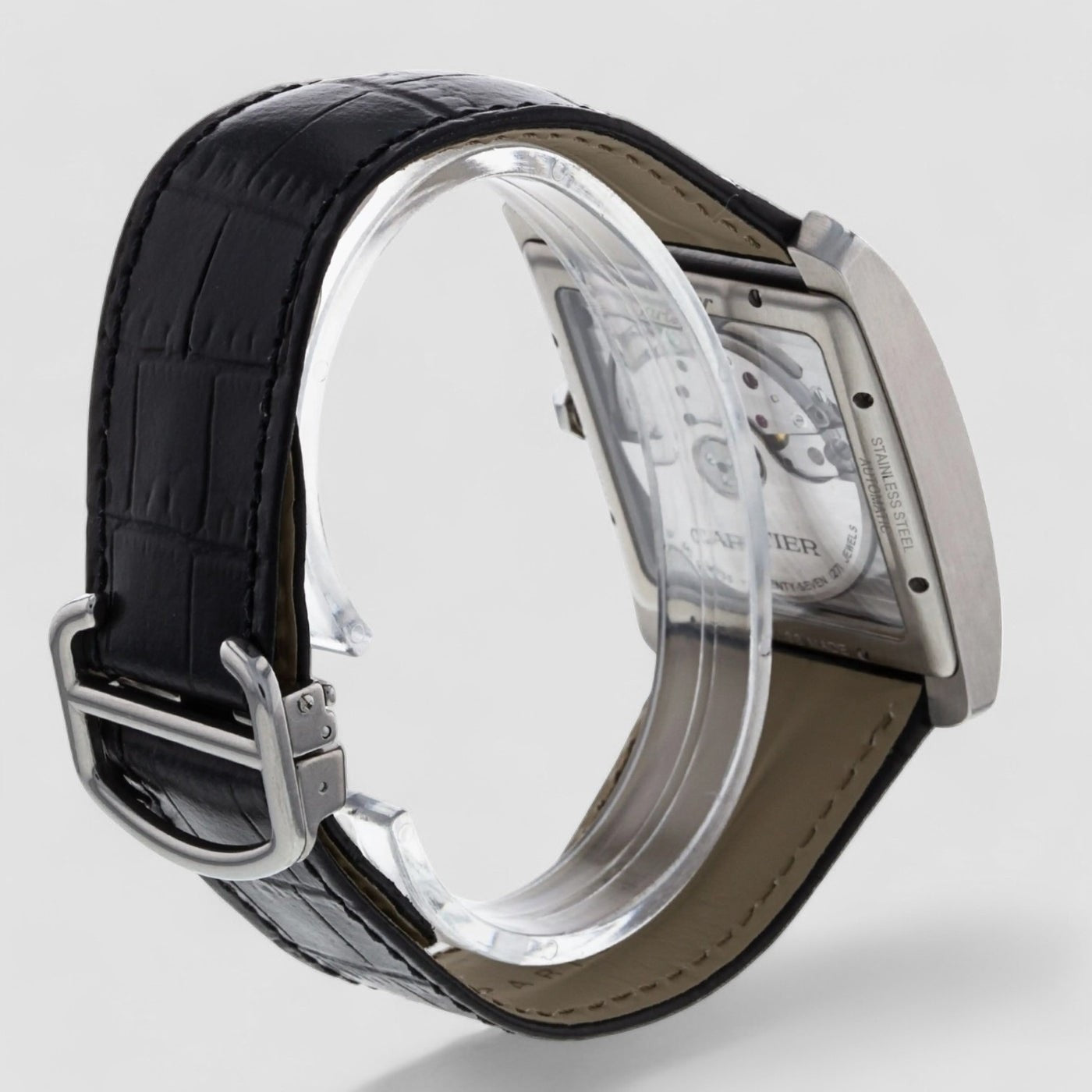 Tank MC Automatic 34.3 x 44mm Steel Silver Dial