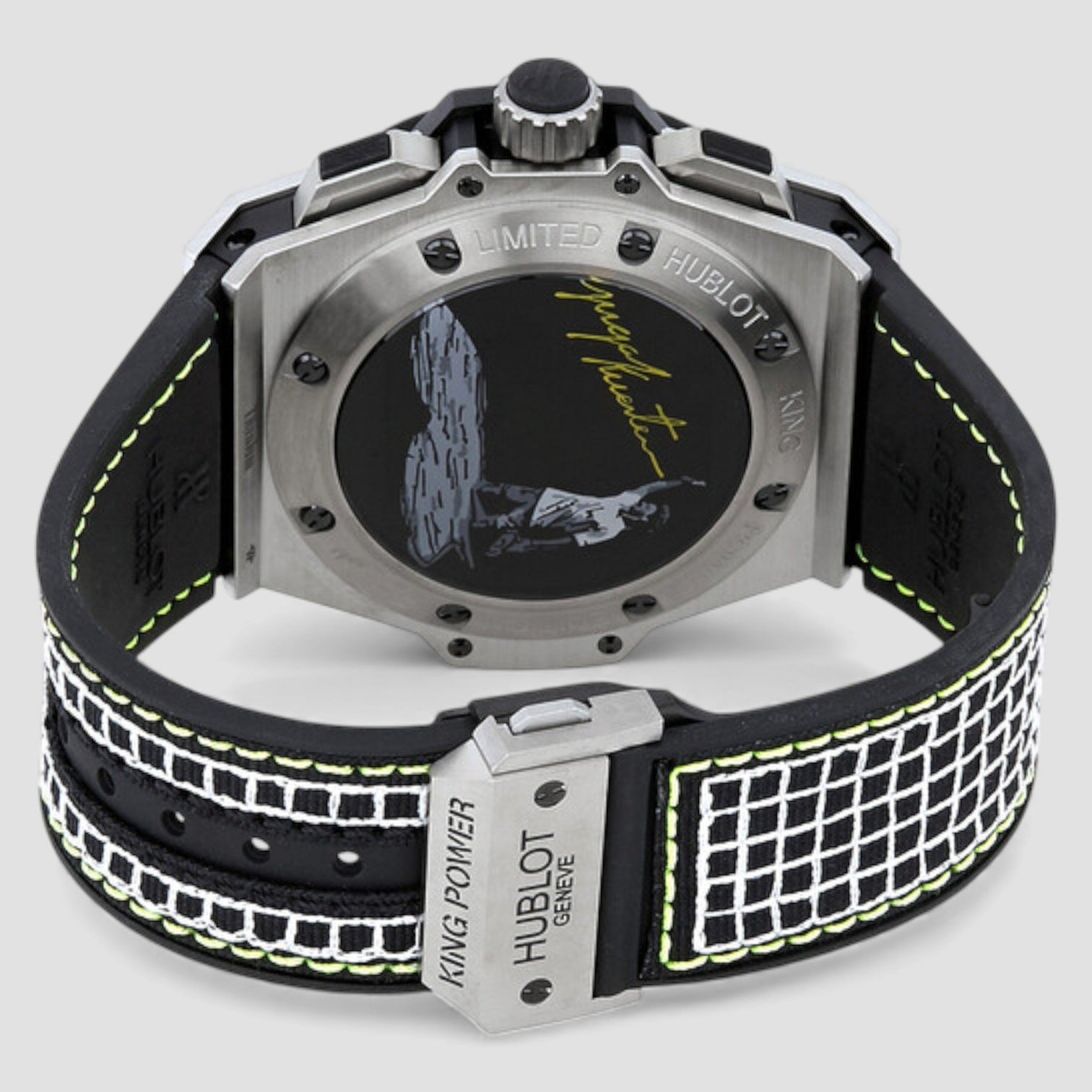 Big Bang King Power Guga Chronograph Automatic Black Dial Men's Watch