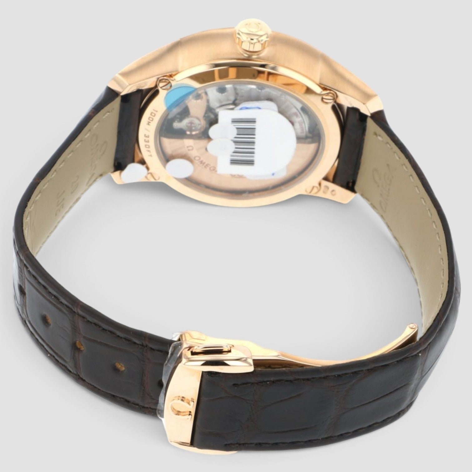 De Ville Co-Axial 41mm Rose Gold Brown Dial