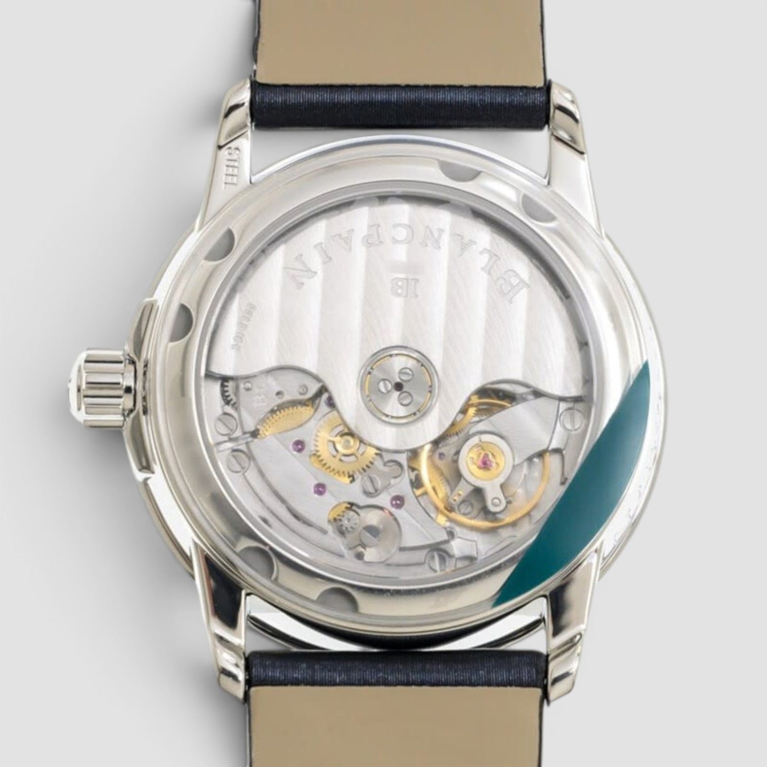 Léman Moonphase 34mm Steel Black Dial