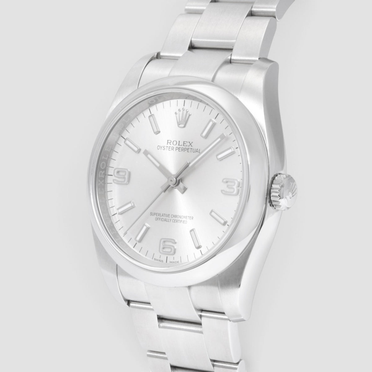 Oyster Perpetual 36 Silver 3-6-9 Dial