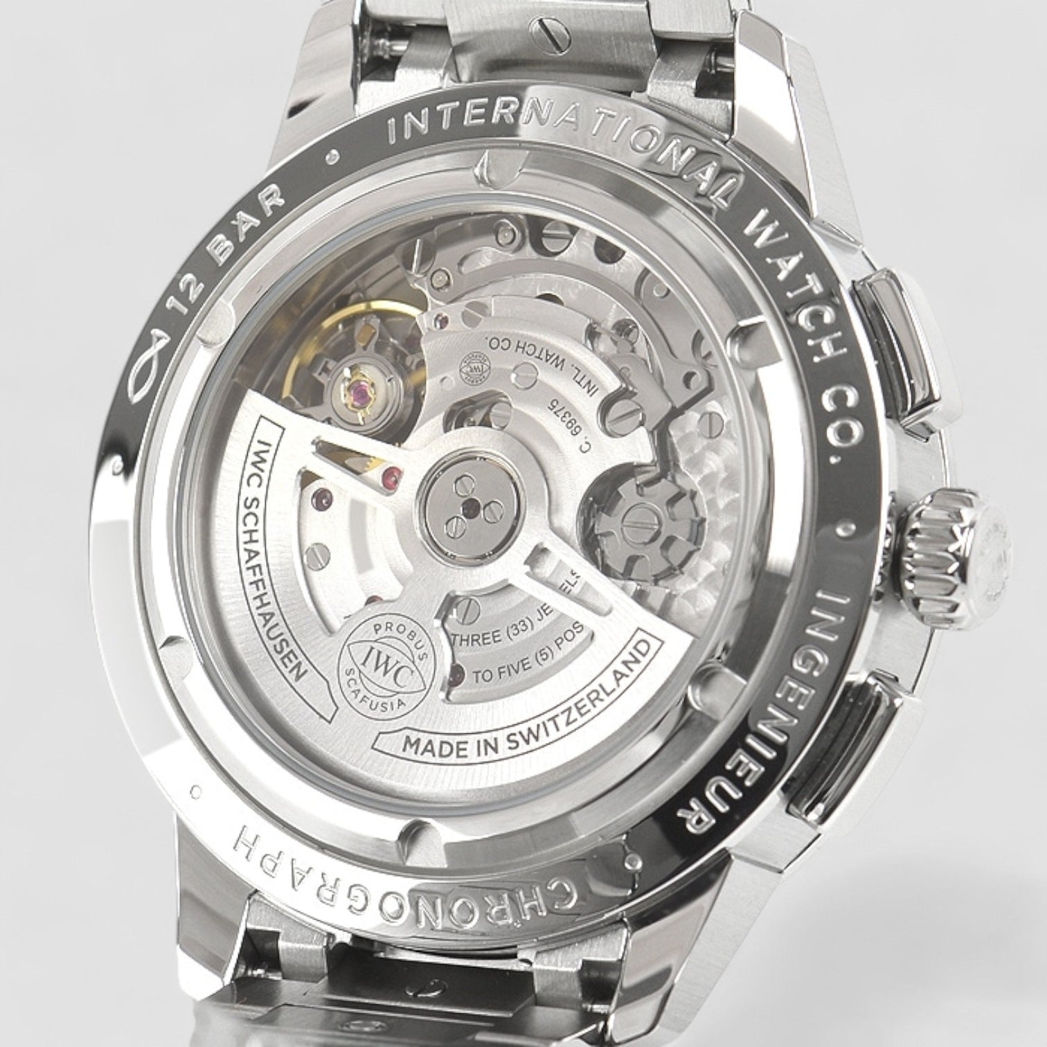 Schaffhausen Ingenieur Chronograph Silver