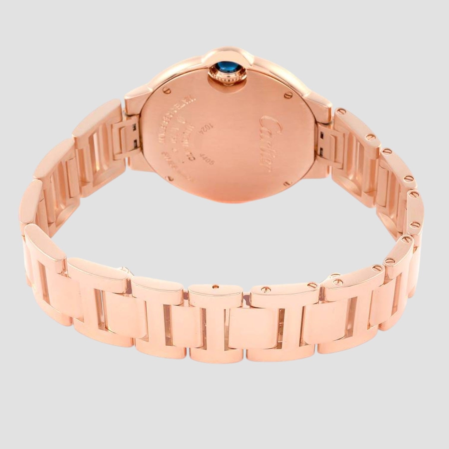 Ballon Bleu Rose Gold Diamond Ladies Watch 33mm
