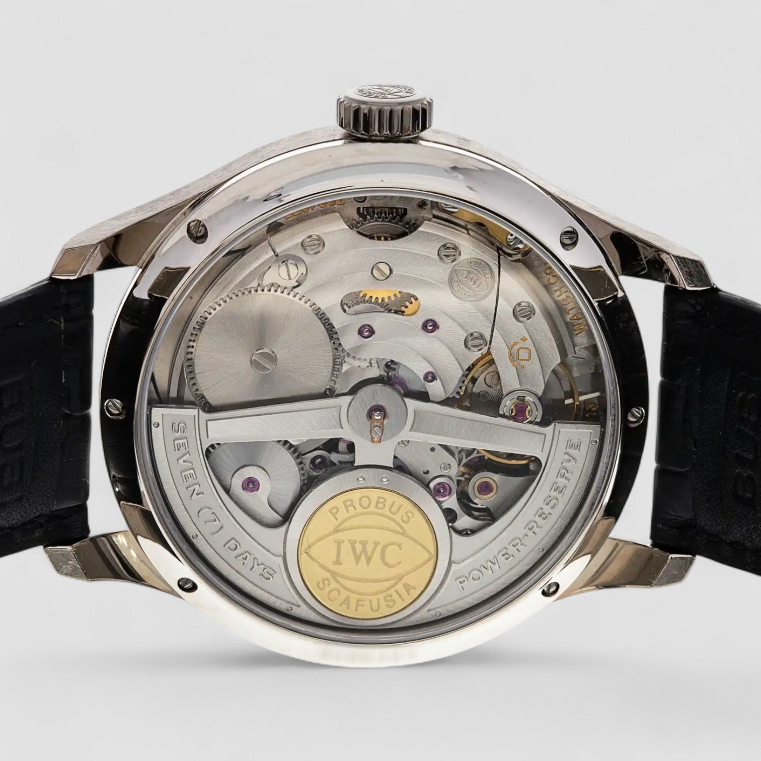 Portuguese Perpetual II Grey Dial 18K White Gold