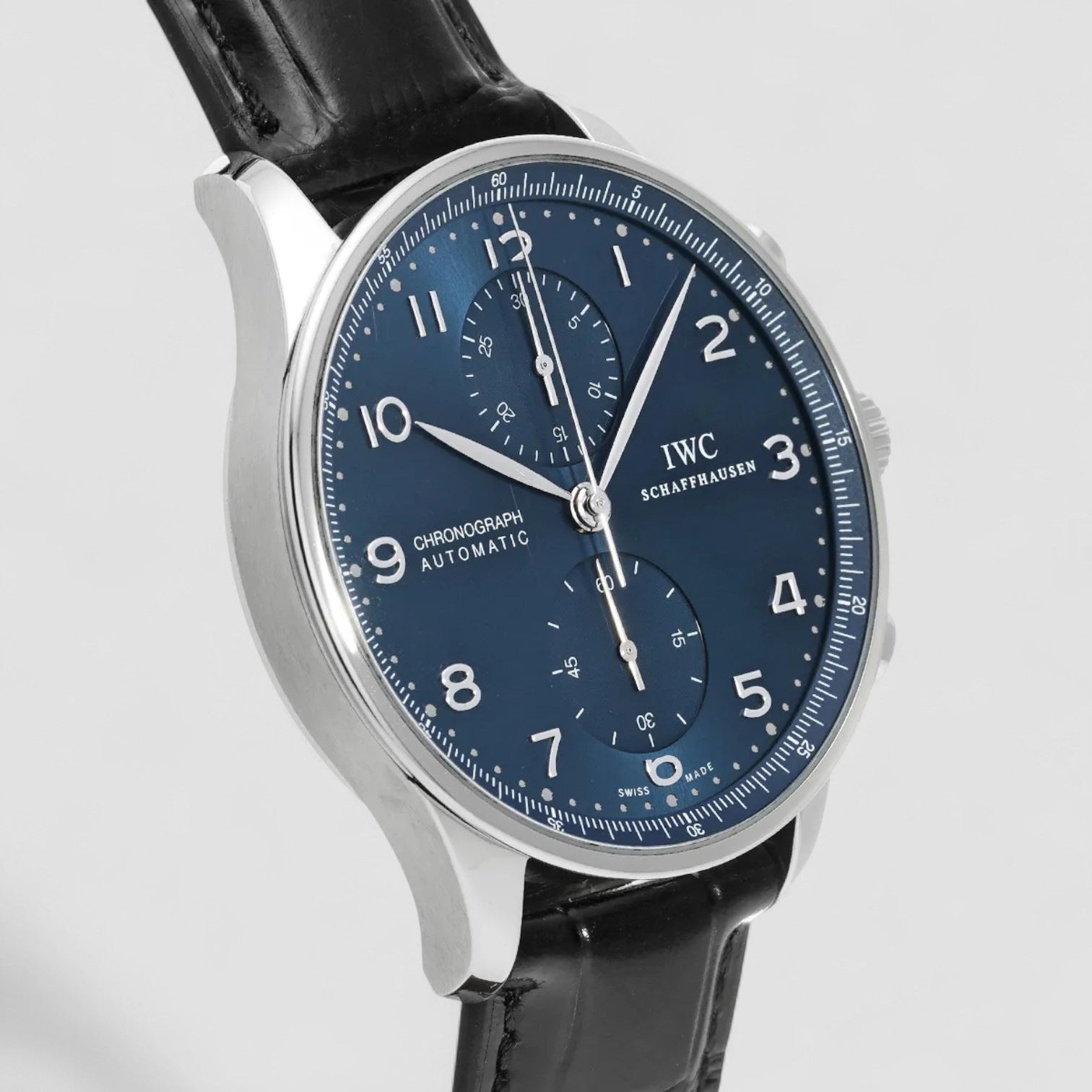 Portuguese Chronograph SS Blue Dial