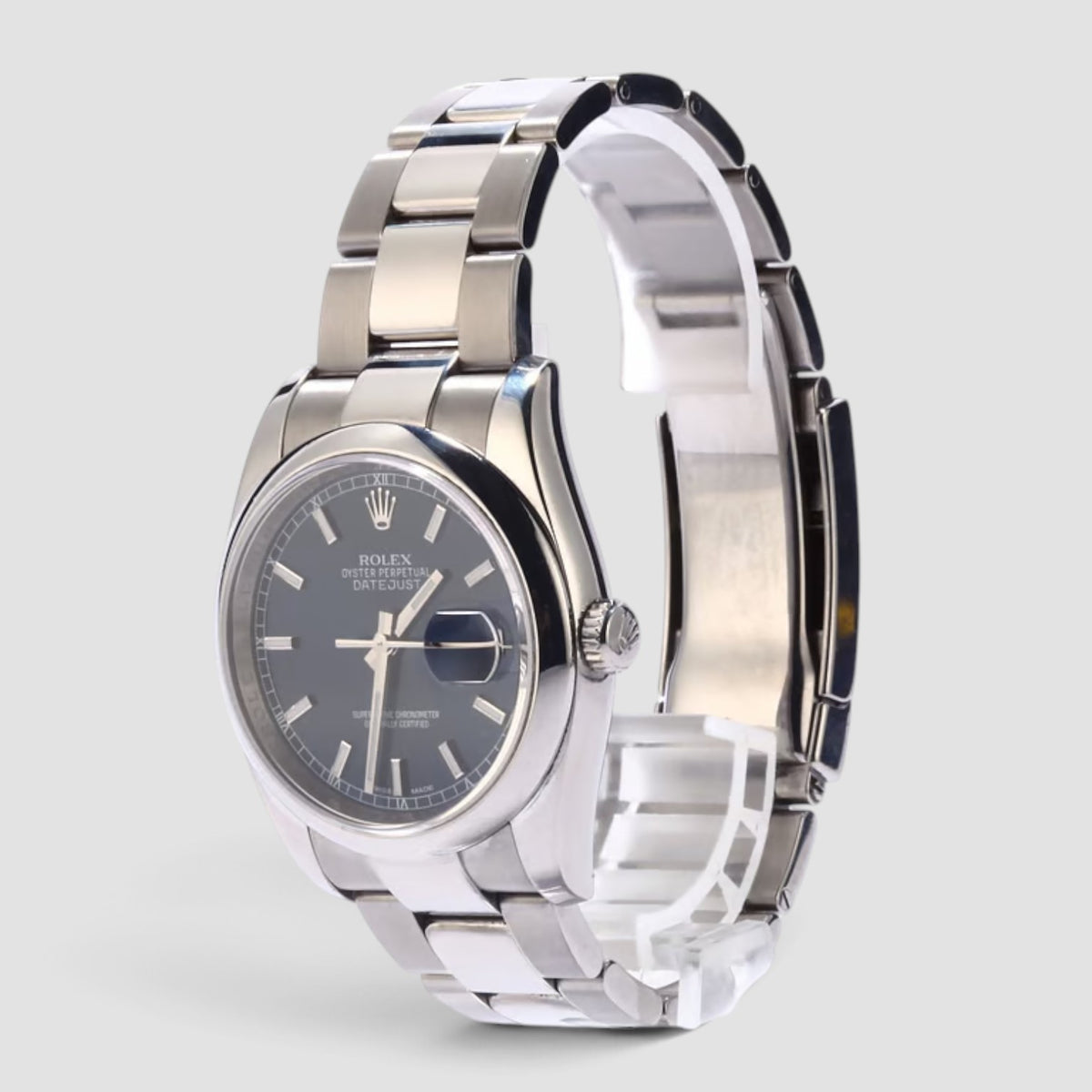 Datejust 36 Blue Index Dial Oyster