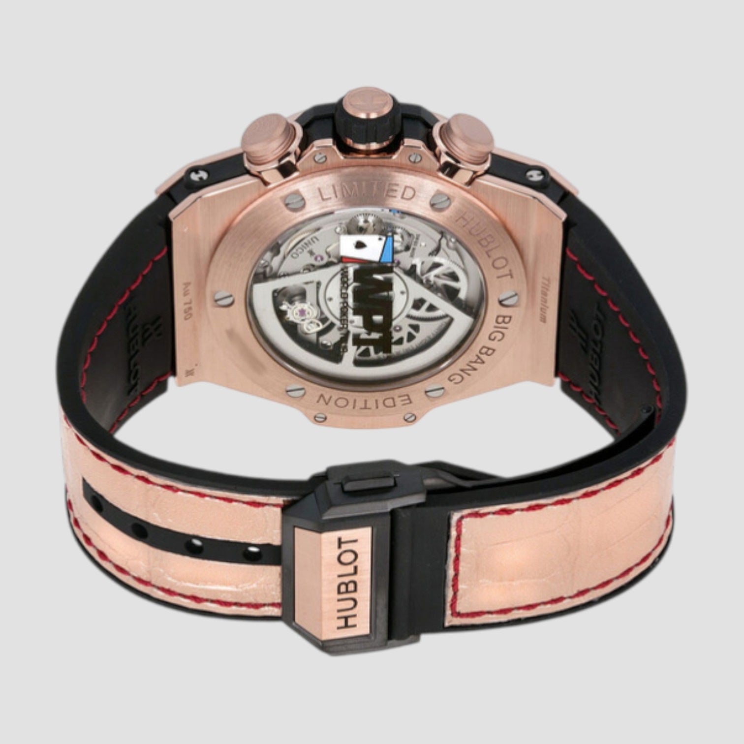 Big Bang Unico World Poker Tour King Gold Automatic Men's Watch