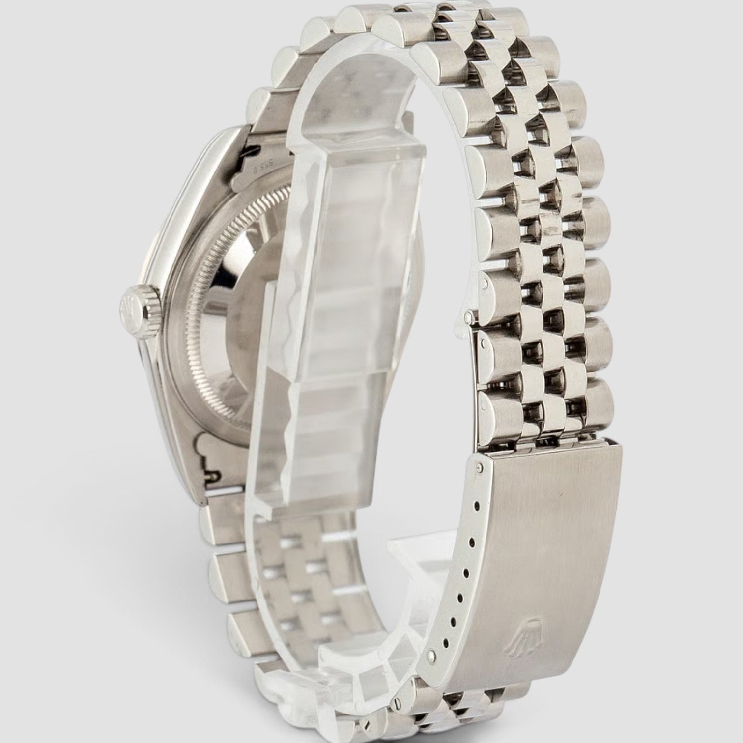 Datejust 36mm Stainless Steel & 18K White Gold Silver Dial