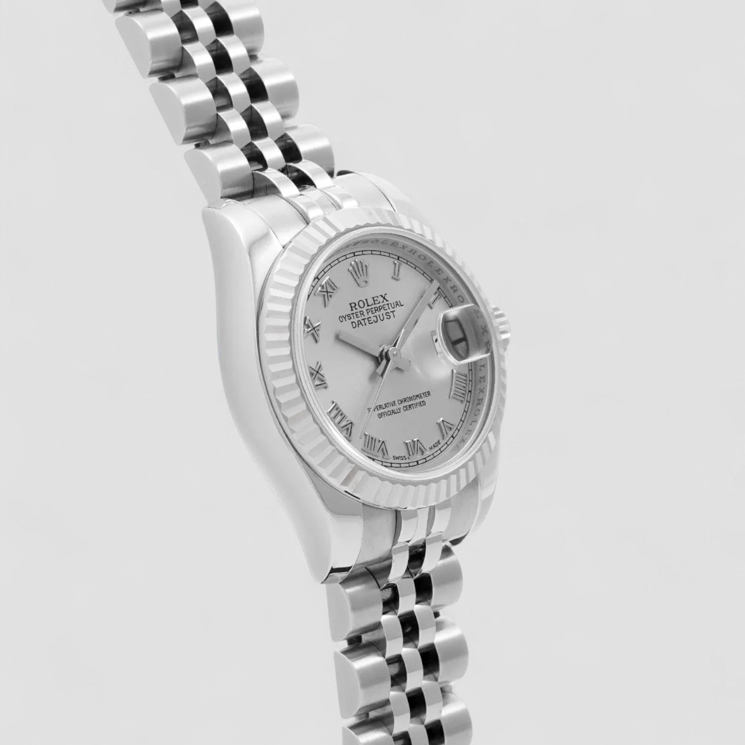 Datejust Automatic Chronometer Silver Dial Ladies Watch