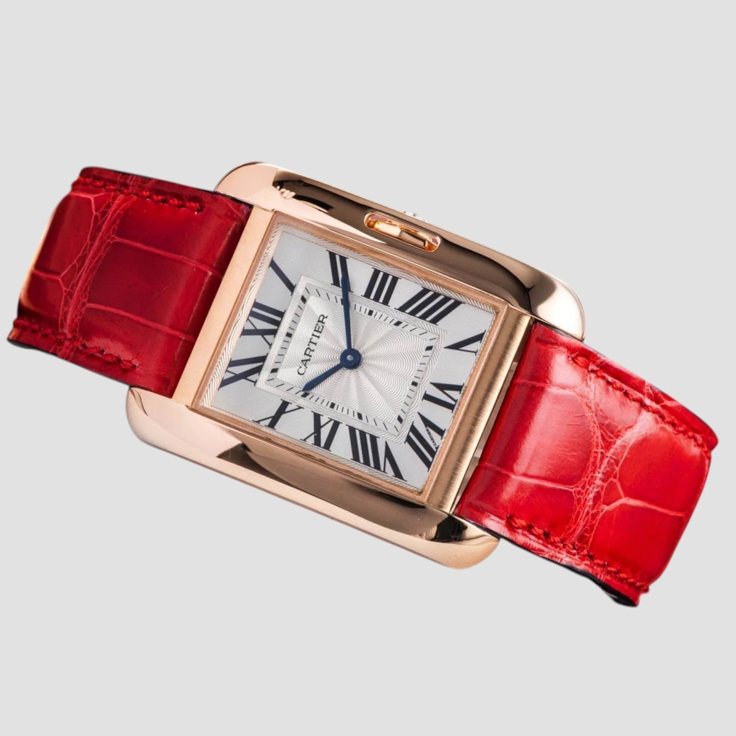 Tank 18 ct Gold Quartz Ladies Watch