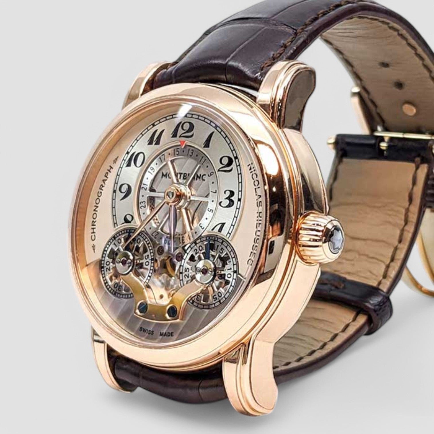 Nicolas Rieussec Open Date Men's Watch