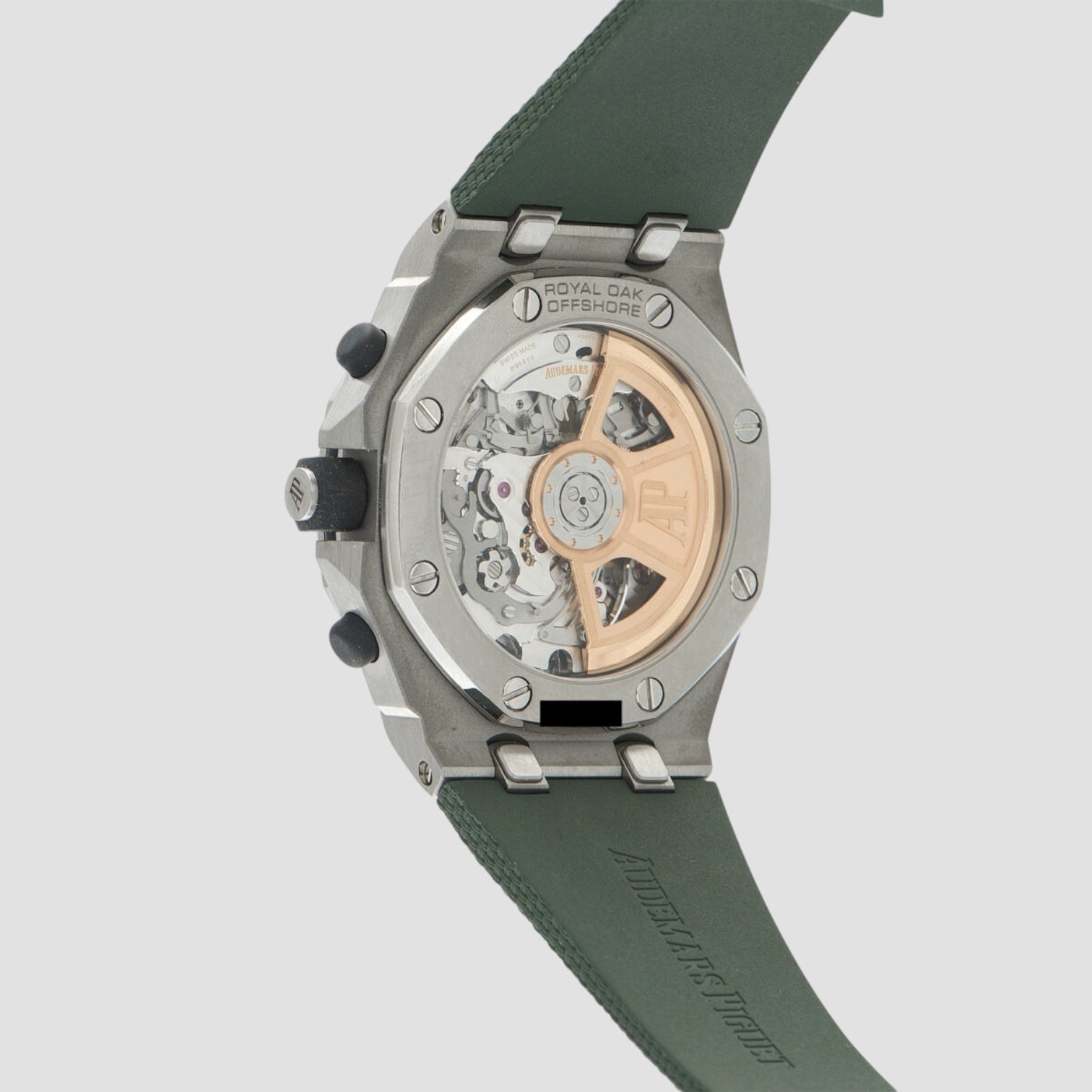 Royal Oak Offshore Green Dial Titanium Watch