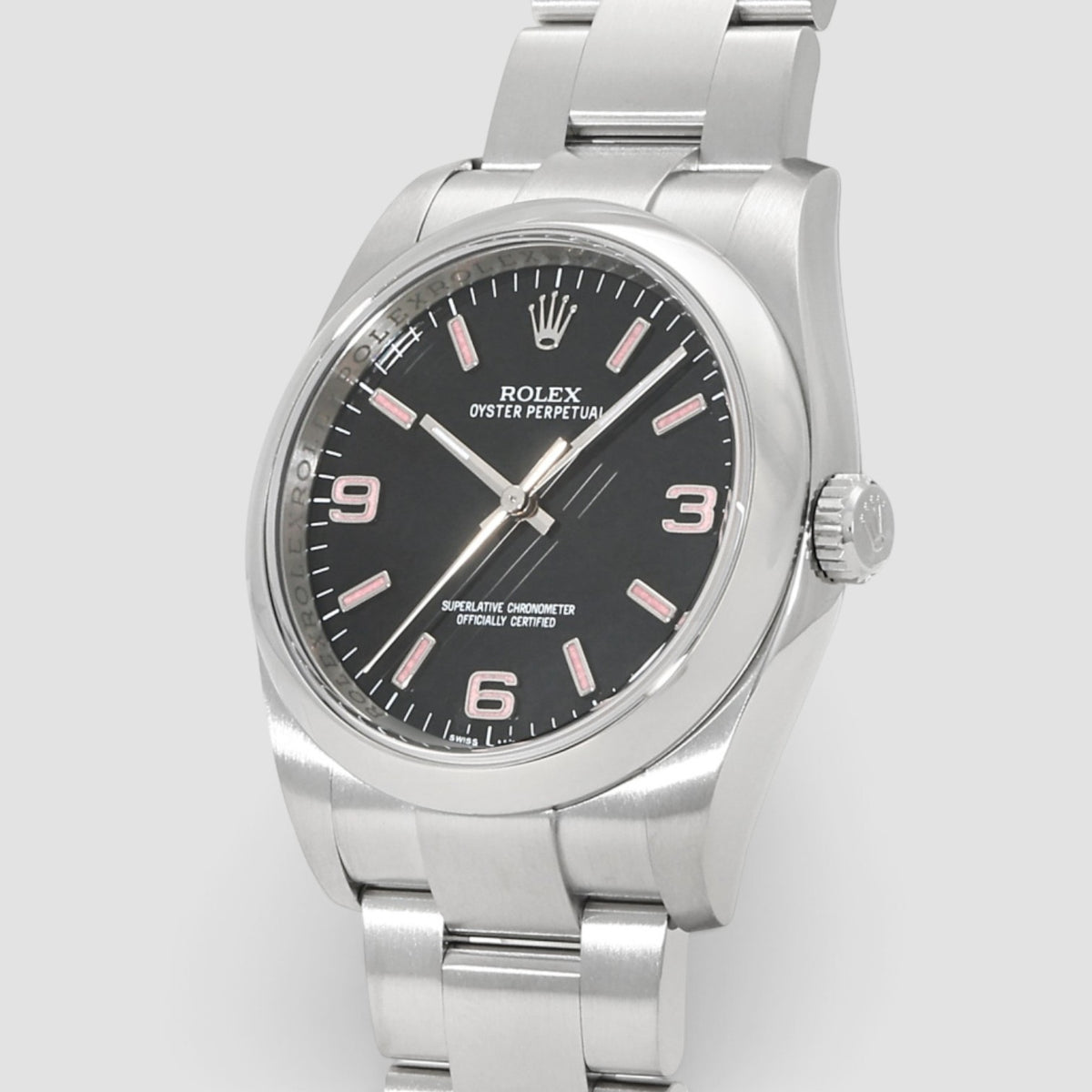 Oyster Perpetual 36 Black 3-6-9 Dial