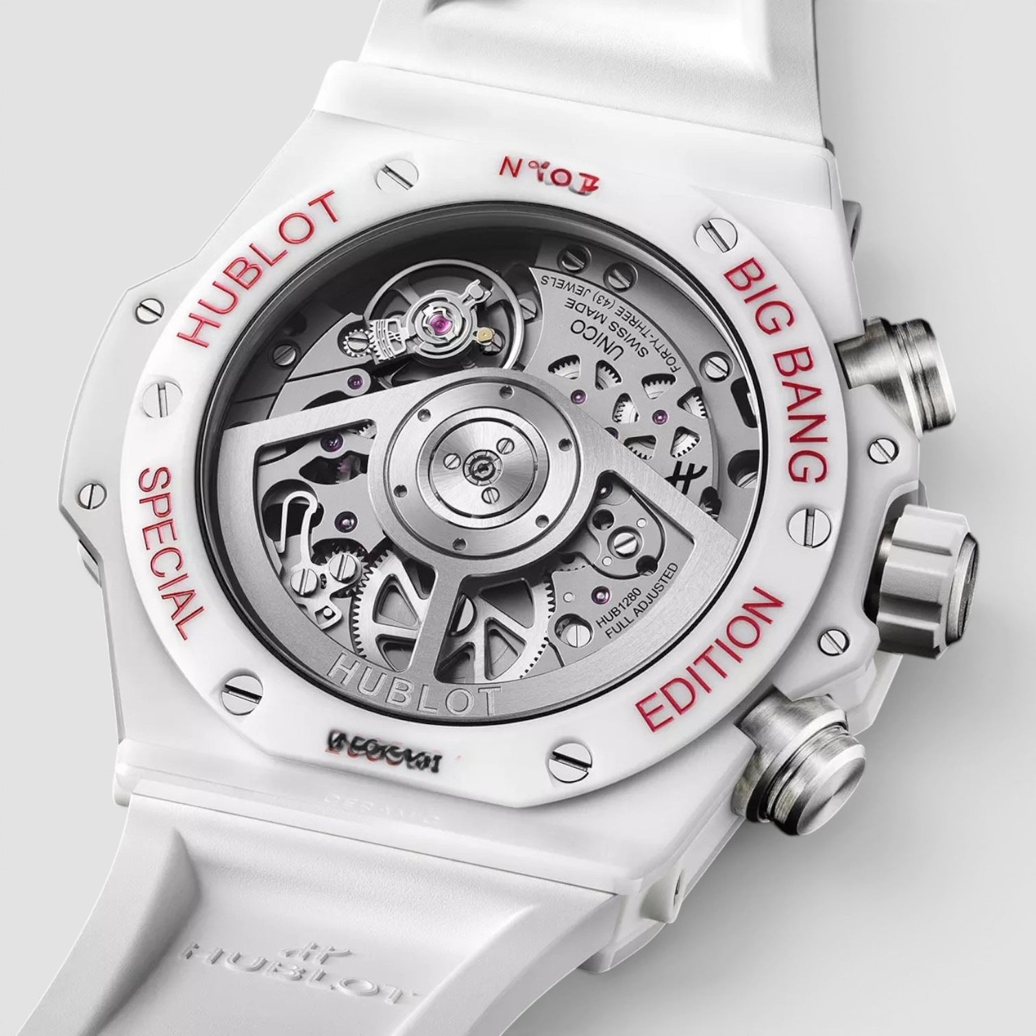 Big Bang Unico Left Handed White Ceramic 42mm Limited Edition