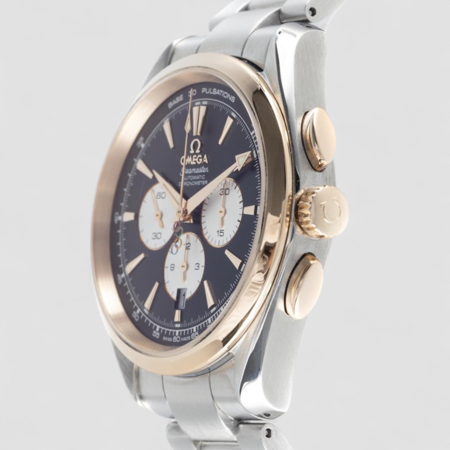 Seamaster Chronograph Steel / Gold Automatic Men's Watch