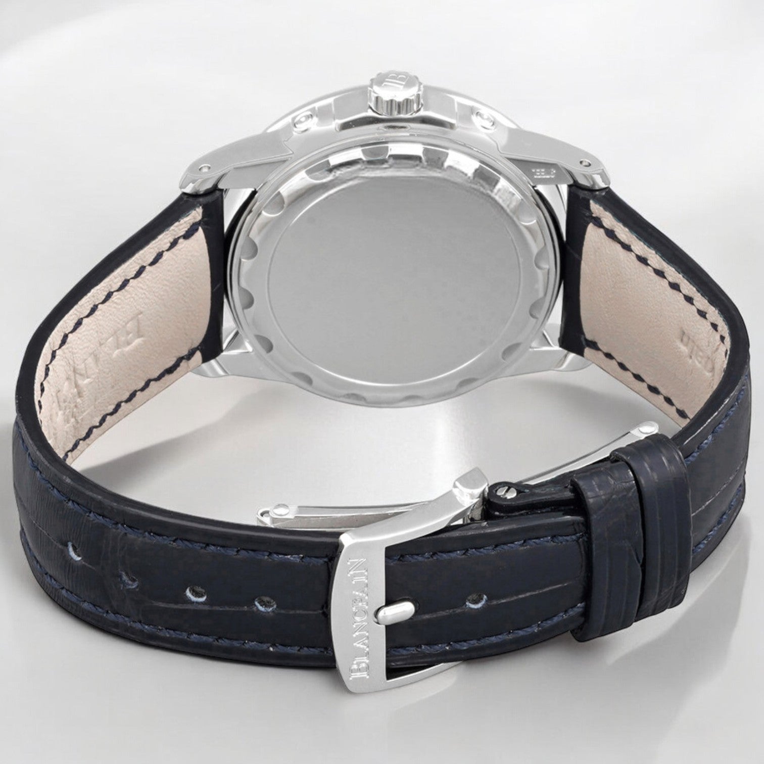 Quantieme Complet Leman Automatic White Mother of Pearl Dial