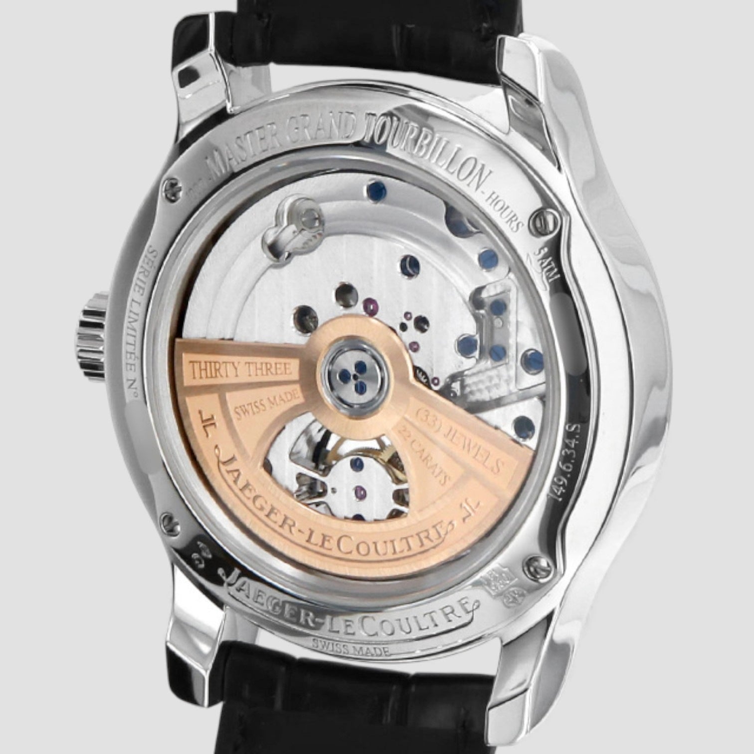 Master Grand Tourbillon Platinum Black Dial Limited Edition