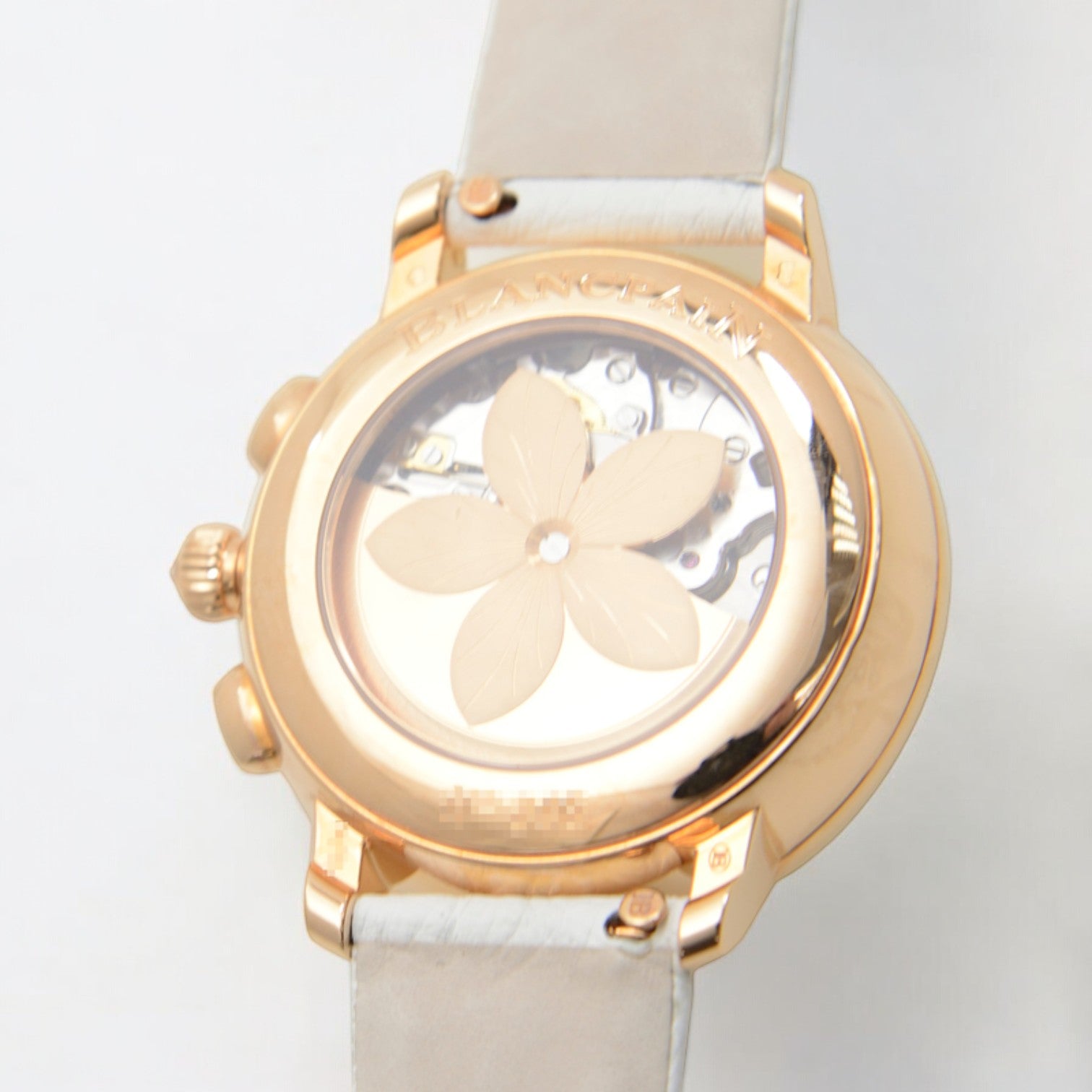 chronograph flyback grande date 18kt rose gold diamond