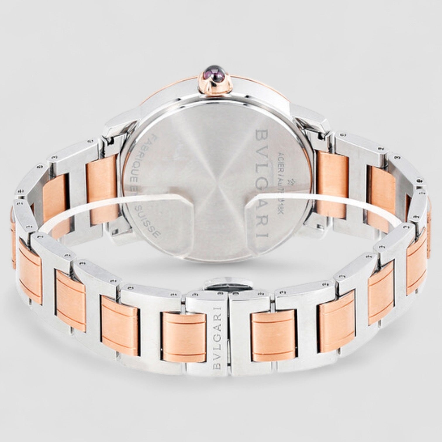 Automatic White Mother of Pearl Diamond Dial 37mm Ladies Watch