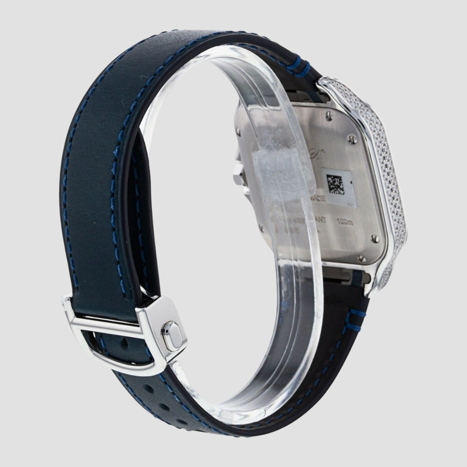 Santos de Cartier White Gold Diamonds